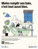 🛀 MOINS REMPLIR SON BAIN, C’EST TOUT AUSSI BIEN