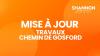 🚧 MISE À JOUR – 22 mai 2025 : Travaux de pavage chemin de Gosford 🛣️