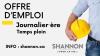 OFFRE D’EMPLOI | Journalier·ère | Temps plein 👷👷‍♀️