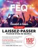 Laissez-passer pour le Festival d’été de Québec