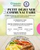 🍽️ RAPPEL PETIT DÉJEUNER COMMUNAUTAIRE CWL – 31 MAI