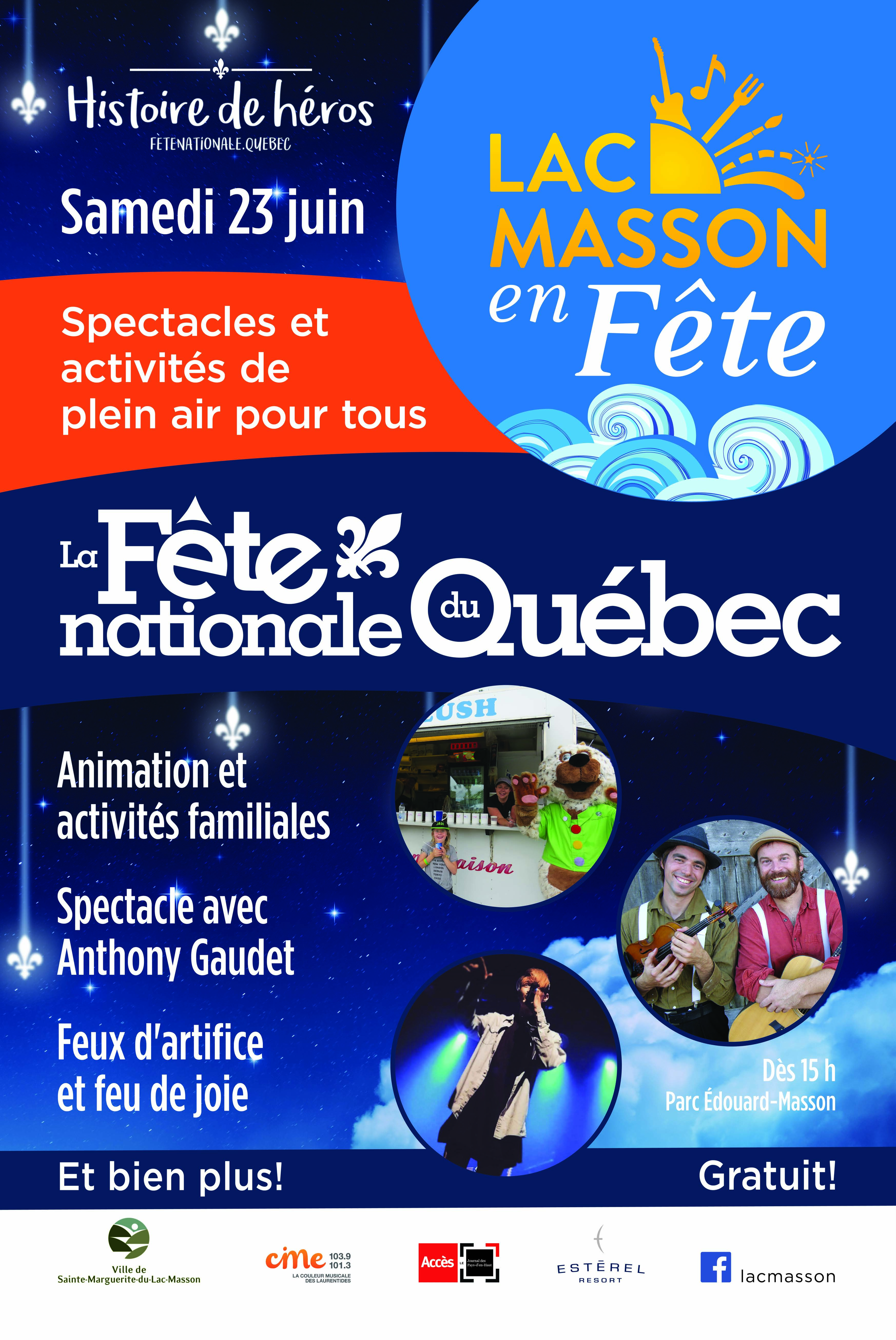 activités fête du Québec 2018 FR