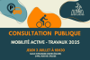 Consultation publique – Travaux 2025 pour favoriser la mobilité active à Val-David