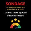 Sondage sur la qualité des services offerts à la bibliothèque de Val-David