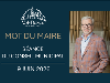 Point d'information du maire - Séance du conseil municipal du 9 juin