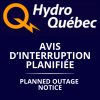 ⚠️ HYDRO-QUÉBEC - AVIS D'INTERRUPTION PLANIFIÉE - SECTEUR VILLAGE DE QUYON ⚠️